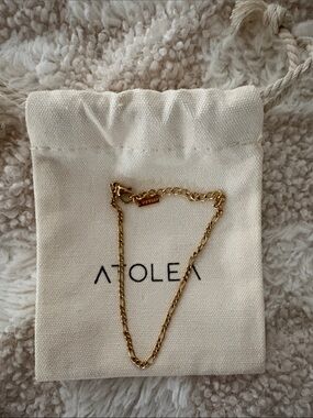 Like New Atolea Gold Chain Bracelet